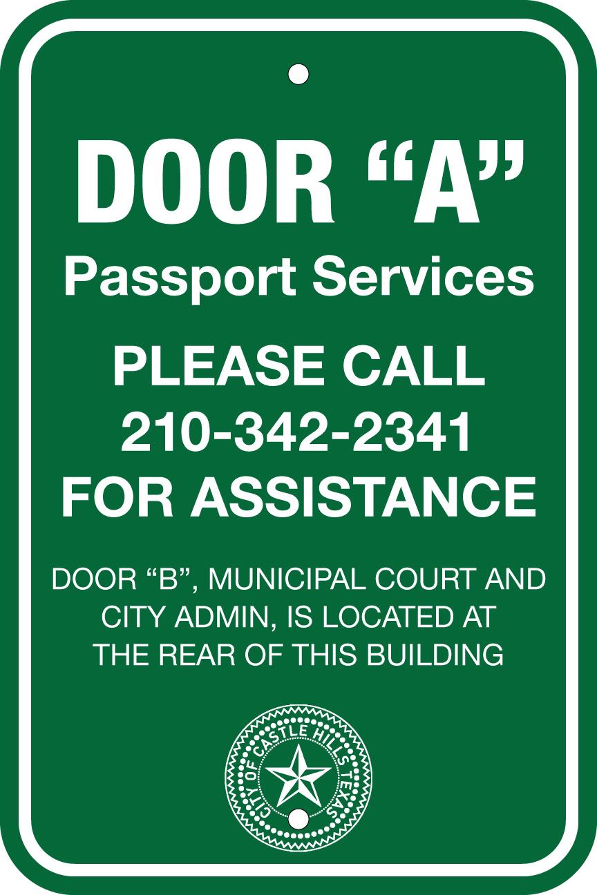 Passport Sign