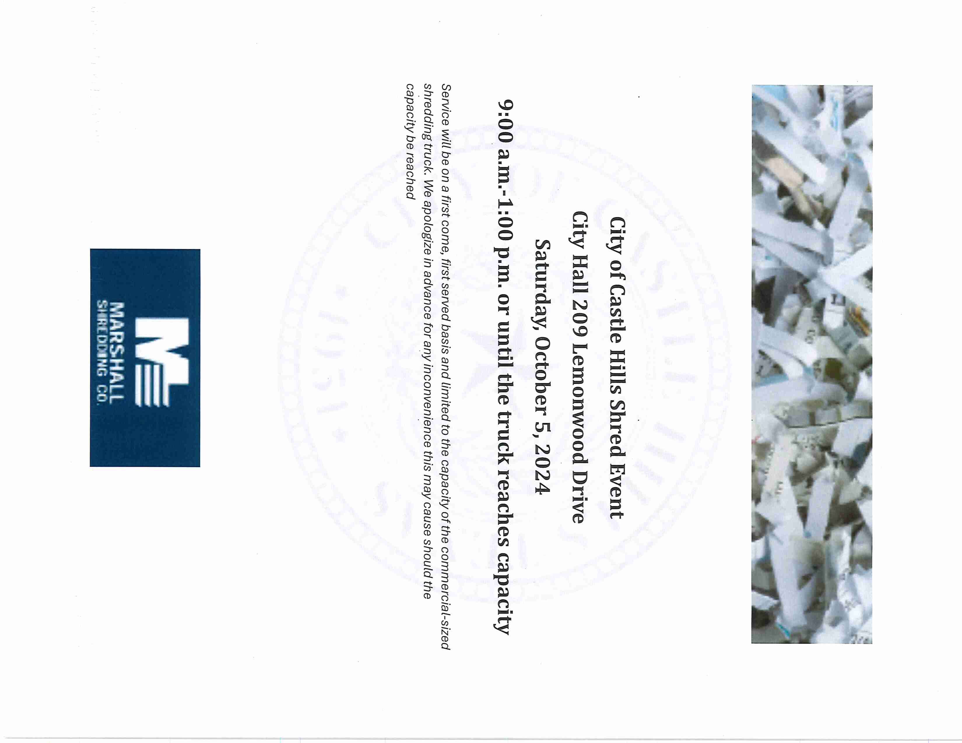 2024 Shred Event